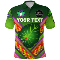 Custom Fiji Vuci Rugby Club Polo Shirt Creative Style Green LT8 - Polynesian Pride