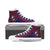 Hawaii - Waianae High - High Top Shoes - AH White - Polynesian Pride