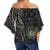 Seal Of Hawaii Kanaka Polynesian Off Shoulder Waist Wrap Top - Hubert - AH - Polynesian Pride