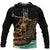 New Zealand Zip up Hoodie, Maori Waka Taua Zipper Hoodie Black Unisex Black - Polynesian Pride