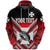 Custom Wallis and Futuna Rugby Hoodie Creative Style Unisex Red - Polynesian Pride