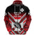 Wallis and Futuna Rugby Zip Hoodie Creative Style Unisex Red - Polynesian Pride