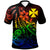 Wallis and Futuna Polo Shirt The Flow Of The Ocean Raibow Color Unisex Rainbow - Polynesian Pride