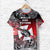 Custom Wallis and Futuna Polynesian T Shirt Unique Style Gradient Red Black LT8 - Polynesian Pride