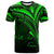 Wallis and Futuna T Shirt Green Color Cross Style Unisex Black - Polynesian Pride