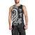 Hawaii Men's Tank Top - White Tentacle Turtle - Polynesian Pride