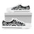 Hawaii Low Top Canvas Shoes - White Tentacle Turtle - Polynesian Pride