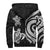 Wallis and Futuna Sherpa Hoodie - White Tentacle Turtle - Polynesian Pride