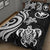 Hawaii Quilt Bed Set - White Tentacle Turtle - Polynesian Pride