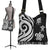 Tuvalu Boho Handbag - White Tentacle Turtle - Polynesian Pride