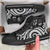 Marshall Islands High Top Shoes - White Tentacle Turtle Crest - Polynesian Pride