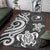 Yap Area Rug - White Tentacle Turtle - Polynesian Pride