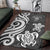 Niue Area Rug - White Tentacle Turtle - Polynesian Pride