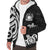 Samoa Sherpa Hoodie - White Tentacle Turtle - Polynesian Pride