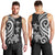 Hawaii Men's Tank Top - White Tentacle Turtle - Polynesian Pride