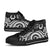 Pohnpei High Top Shoes - White Tentacle Turtle - Polynesian Pride