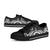 Guam Low Top Canvas Shoes - White Tentacle Turtle - Polynesian Pride