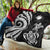 Marshall Islands Premium Quilt - White Tentacle Turtle - Polynesian Pride