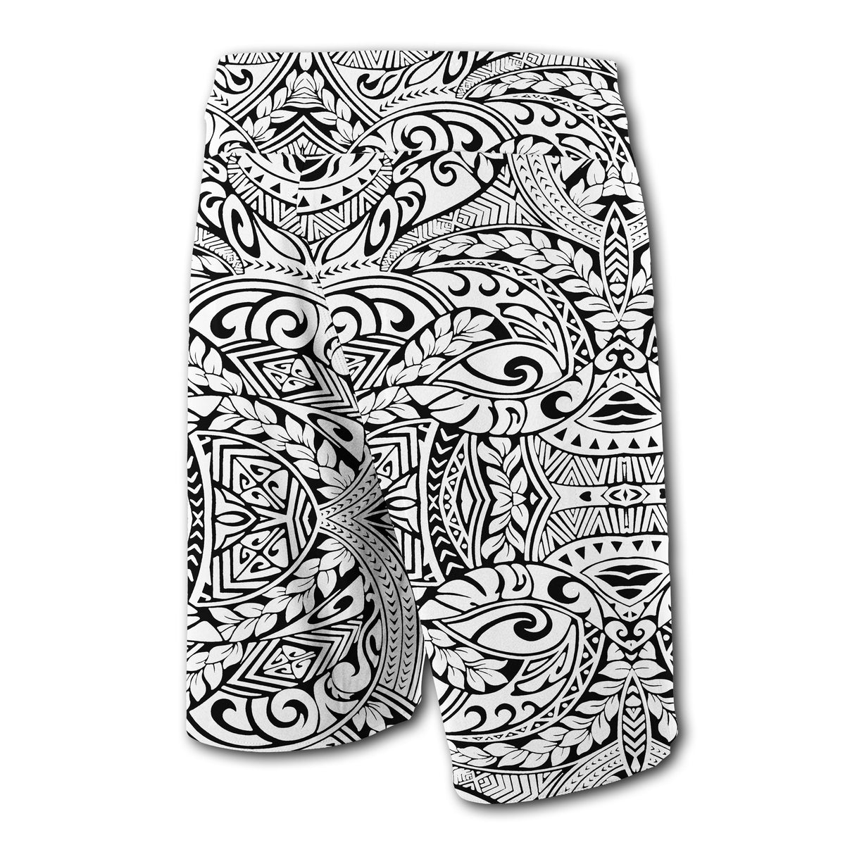 Hawaii Polynesian Culture Board Shorts White - Polynesian Pride