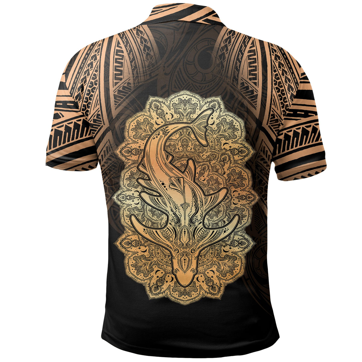 Wild Shark Polynesian Polo Shirt - Polynesian Pride