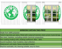 Cook Islands Window Curtain Turtle - Polynesian Pride