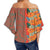 Hawaii Hibiscus Polynesian Women's Off Shoulder Wrap Waist Top - Haka Style - AH - Polynesian Pride