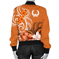 Custom Pohnpei Personalised Women's Bomber Jacket - Pohnpei Spirit - Polynesian Pride