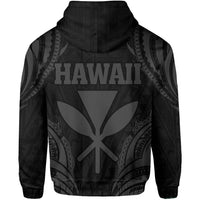 Polynesian Turtle Kanaka Maoli Hawaii Hoodie Gray - Polynesian Pride