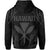 Polynesian Turtle Kanaka Maoli Hawaii Zip Hoodie Gray - Polynesian Pride