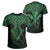 Hawaii Polynesian Limited T Shirt Tab Style Green Unisex Black - Polynesian Pride