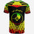 Yap Custom T Shirt Unique Eagle Feather Texture Reggae - Polynesian Pride