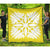 Hawaiian Royal Pattern Premium Quilt - Yellow - A3 Style - AH Yellow - Polynesian Pride