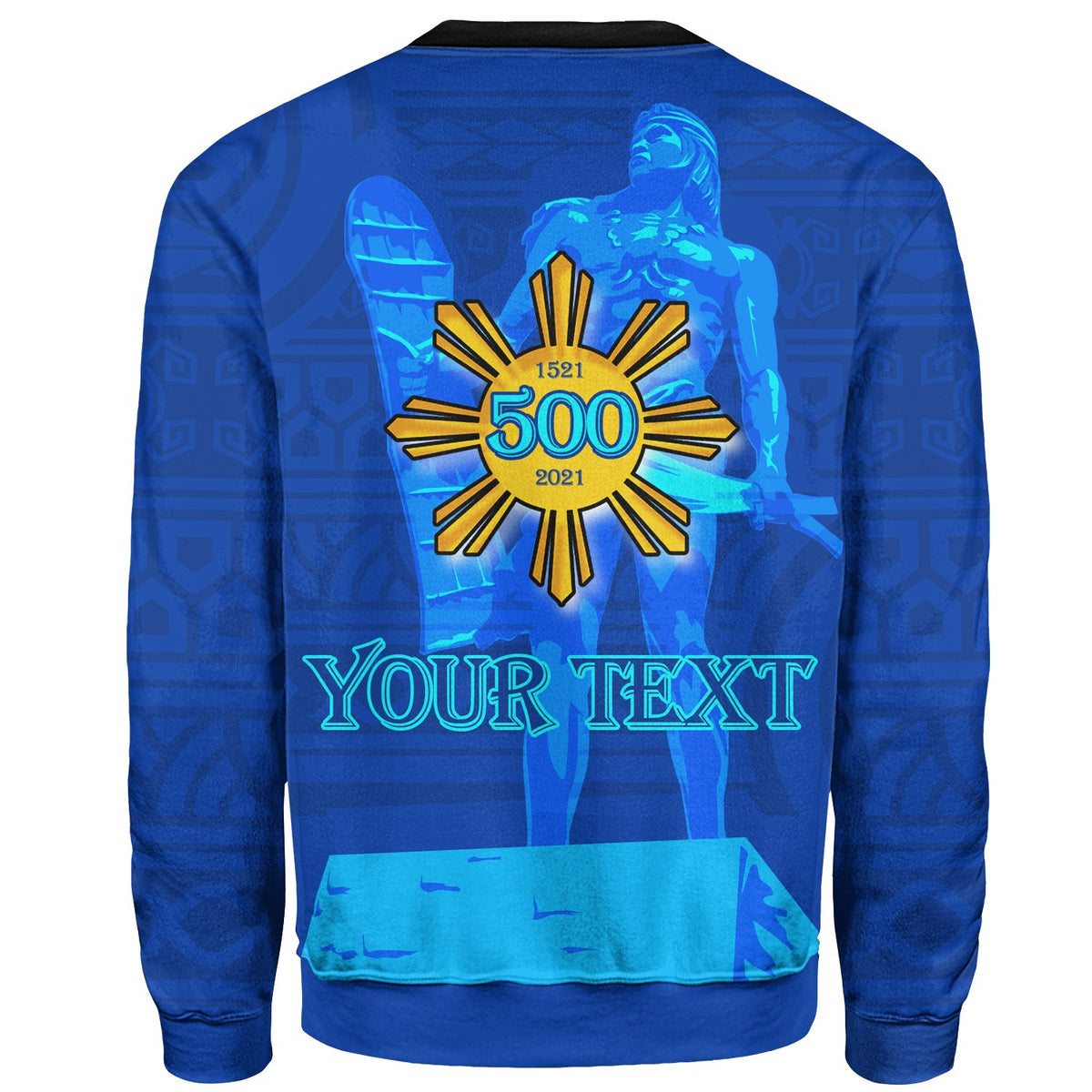 Philippines Custom Personalised Sweatshirt - Proud Of My King - Polynesian Pride