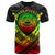 American Samoa Custom T Shirt AS Reggae Seal Polynesian Patterns Unisex Reggae - Polynesian Pride