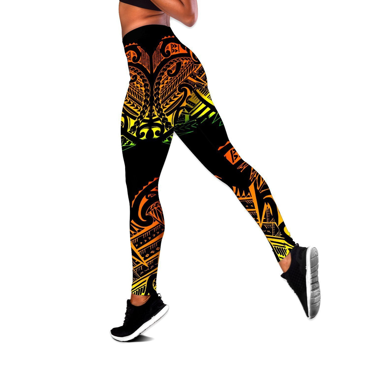 Polynesian Simple Reggae Hawaii Leggings - AH Reggae - Polynesian Pride