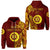 Custom Tonga High School Zip Hoodie Simple Vibes Maroon, Custom Text and Number LT8 Unisex Maroon - Polynesian Pride