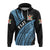 Custom Fiji Zip Hoodie Polynesian Style LT16 - Polynesian Pride