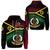 Custom Vanuatu Special Independence Anniversary Zip Hoodie Original Flag Style LT8 Unisex Black - Polynesian Pride