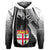 Fiji Zip Hoodie Special Style No.1 Unisex Black - Polynesian Pride